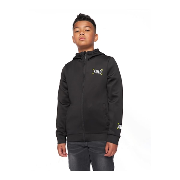 Kings Will Dream Boys Karson Full Zip Hoodie 7-8 år Jet Black Jet Black 7-8 Years