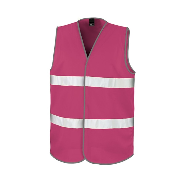 Result Core Vuxen Unisex Motorist Hi-Vis Säkerhetsväst LXL Hallon Raspberry LXL