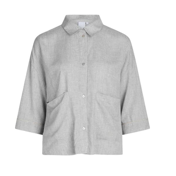 CCDK Copenhagen Dam/Dam Sonja Pyjamatopp 16 UK Ljusgrå Light Grey 16 UK
