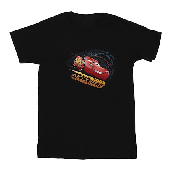 Cars Boys Lightning McQueen Bomull T-shirt 9-11 år Svart Black 9-11 Years