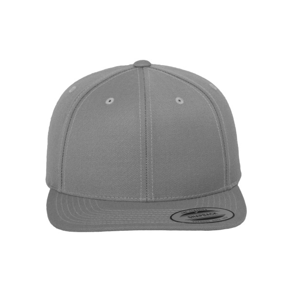 Flexfit Unisex Adult Classic Snapback Cap One Size Silver Silver One Size