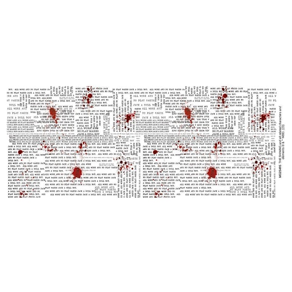 The Shining All Work And No Play Mug En Storlek Vit/Svart/Röd White/Black/Red One Size