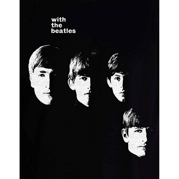 The Beatles Unisex Adult Back Print T-Shirt XXL Svart Black XXL