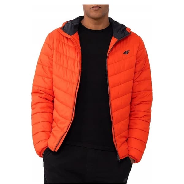 4F Herr 4FSS23TDJAM085 Vadderad Jacka XXL Orange Orange XXL