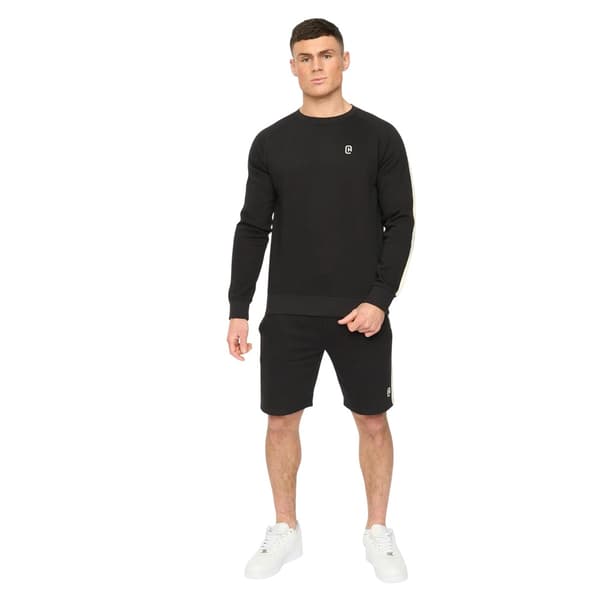Crosshatch Herr Cresswill Sweatshirt L Svart Black L