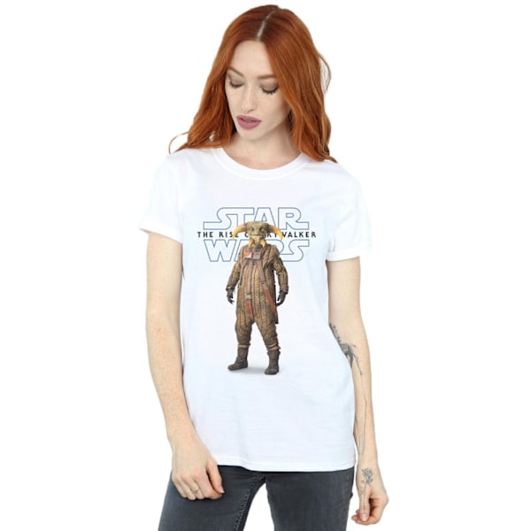 Star Wars Dam/Damer The Rise Of Skywalker Boolio Bomullspojke White 4XL