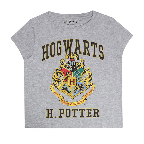 Harry Potter Dam/Dam Hogwarts Lång Pyjamas Set XL Blå/Vit Blue/White XL