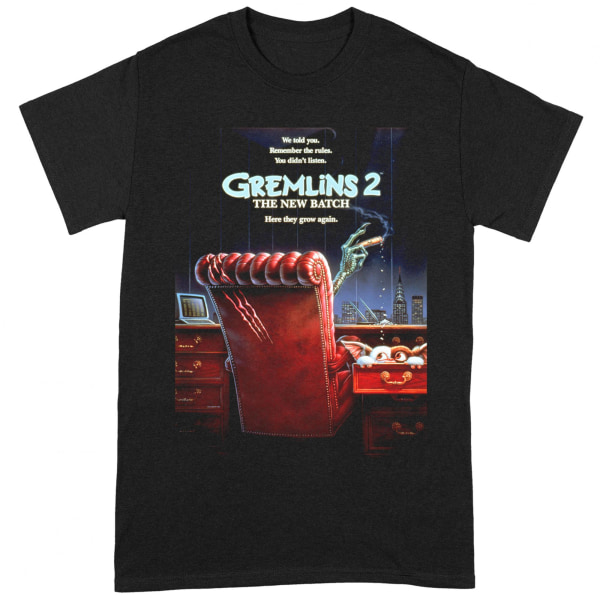Gremlins Unisex Vuxen The New Batch T-Shirt L Svart/Röd Black/Red L