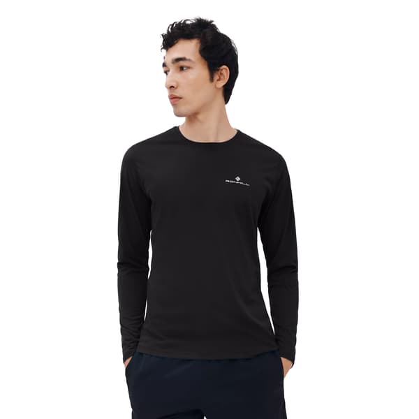 Ronhill Core långärmad T-shirt M svart Black M