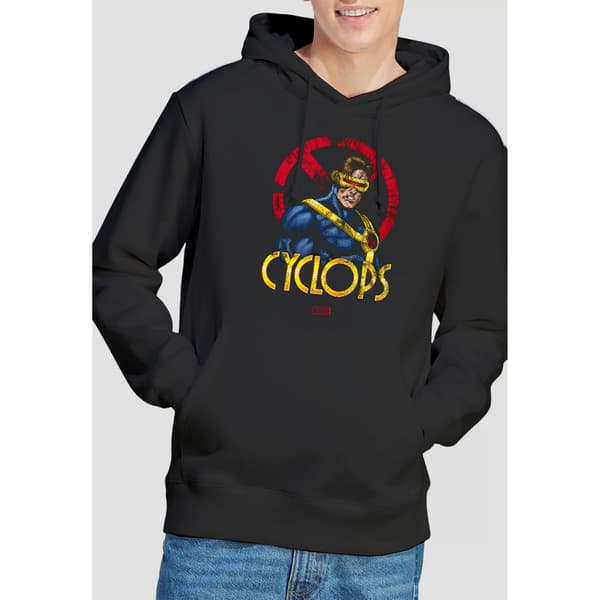 Marvel Herr X-Men Cyclops Logohuvtröja L Svart Black L