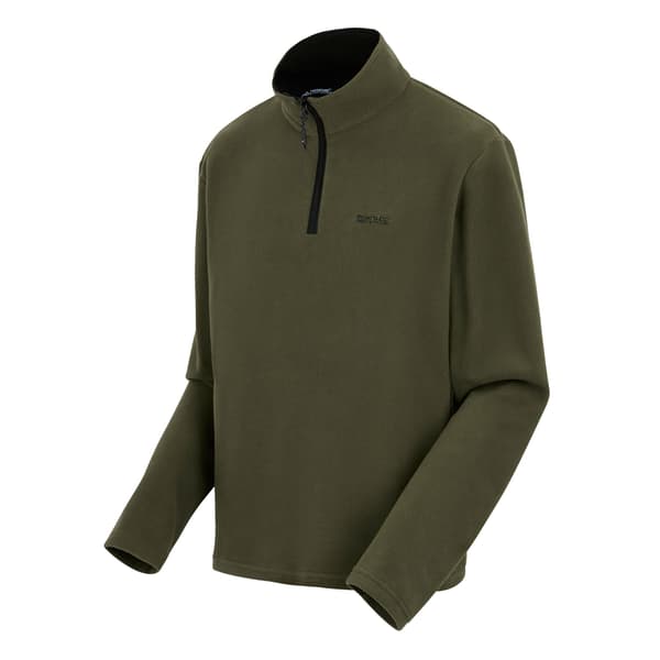 Regatta Great Outdoors Herr Thompson Half Zip Fleecetopp 3XL Ol Olive Night 3XL
