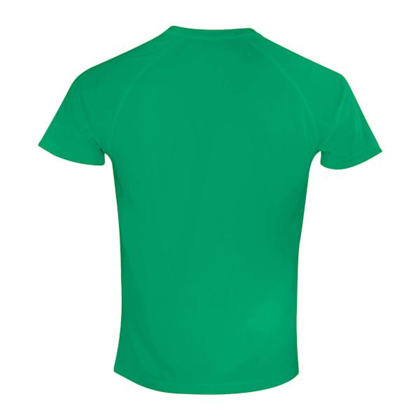 Spiro Adults Unisex Impact Aircool Tee 2XS Irländsk Grön Irish Green 2XS