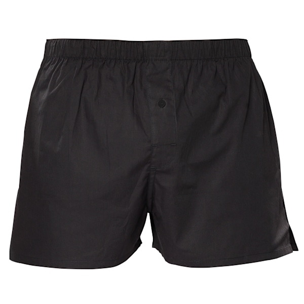 Asquith & Fox Klassiska elastiska boxare/underkläder L Svart Black L