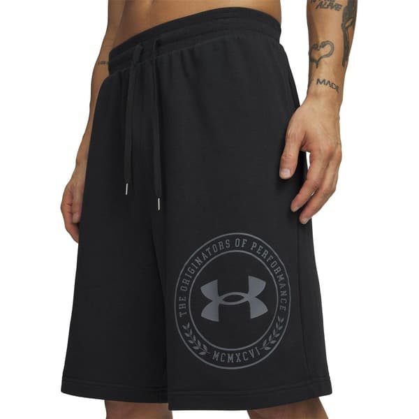 Under Armour Herr Rival Graphic Shorts M Svart Black M