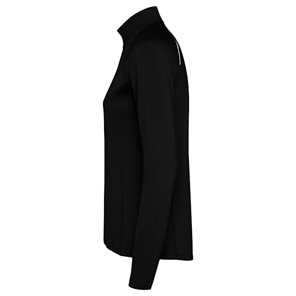 Roly Dam/Dam Estambul Kvartsdragkedja Långärmad Tröja Solid Black XXL