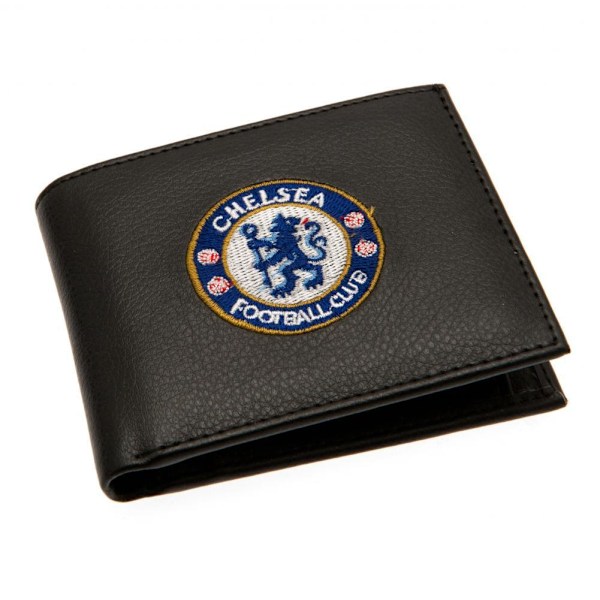 Chelsea FC Broderad Plånbok One Size Svart Black One Size
