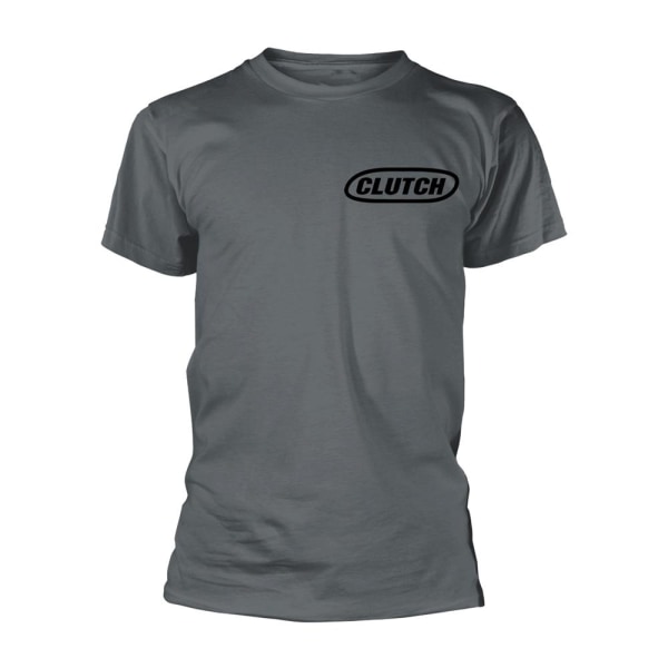 Clutch Unisex Classic Logo T-Shirt M Grå Grey M