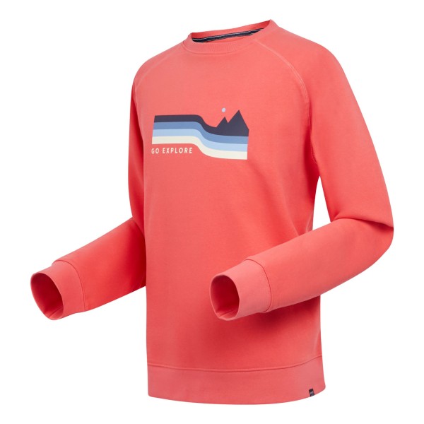 Regatta Herr Nithsdale Crew Neck Sweatshirt L Röd Sky Red Sky L