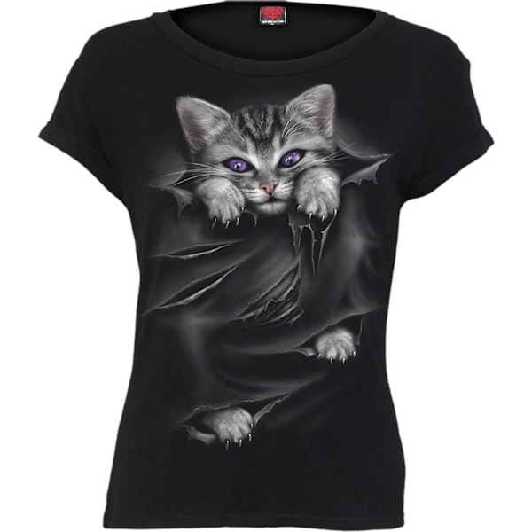 Spiral Direct Dam/Dam Bright Eyes Kortärmad T-shirt S Black S