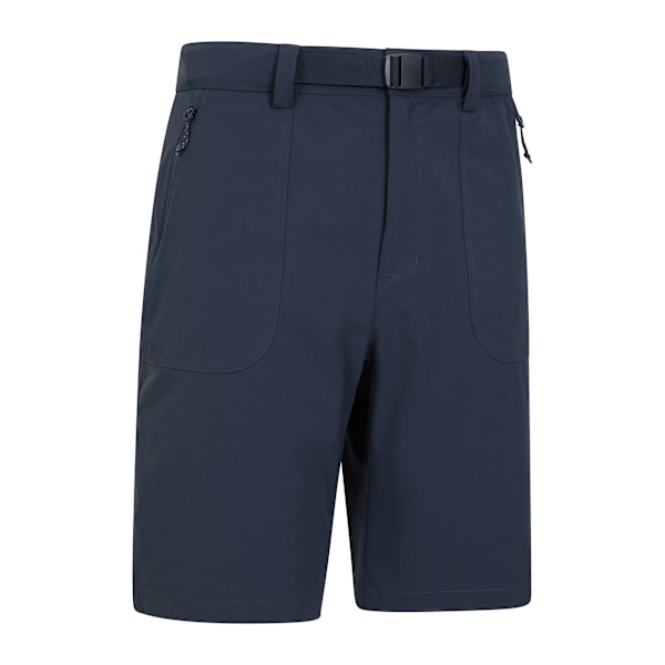 Mountain Warehouse Mens Grassland Belted Shorts 28R Navy Navy 28R