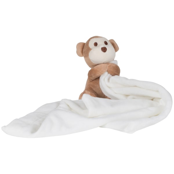 Mumbles Baby Boys/Girls Plysch Apa Nallefilt En Storlek Cream/Brown One Size