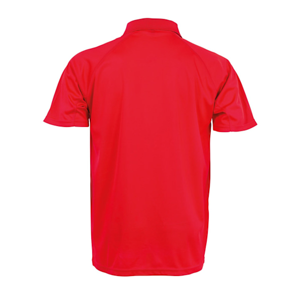 Spiro Unisex Vuxen Impact Performance Aircool Poloskjorta 4XL R Red 4XL