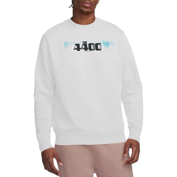 The 4400 Unisex Vuxen Logotyp Sweatshirt S Vit White S