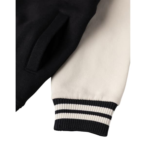Spider-Man Pojkars Broderad Logotyp Varsity Jacka 4-5 År Svart Black 4-5 Years