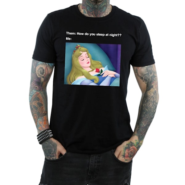 Disney Herr Sleeping Beauty Meme T-shirt S Svart Black S