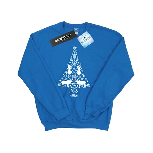 Disney Herr Frozen Julgran Sweatshirt S Royal Blue Royal Blue S