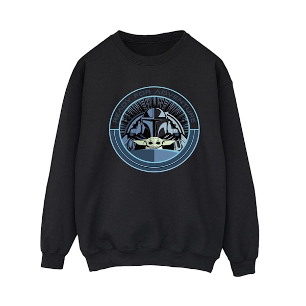 Star Wars Dam/Damer The Mandalorian Grogu redo för äventyr Black M
