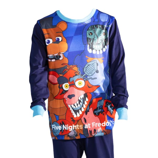 Five Nights At Freddys Barn/Barn Game Over Lång Pyjamas Set Multicoloured 7-8 Years