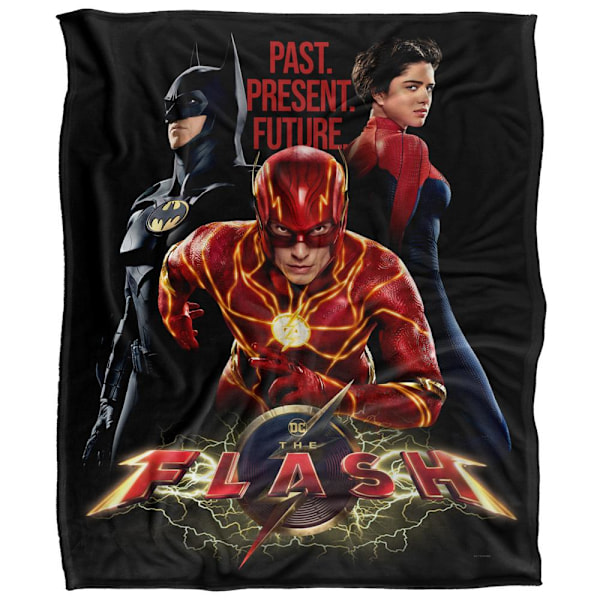 The Flash Filmaffisch Filt One Size Flerfärgad Multicoloured One Size