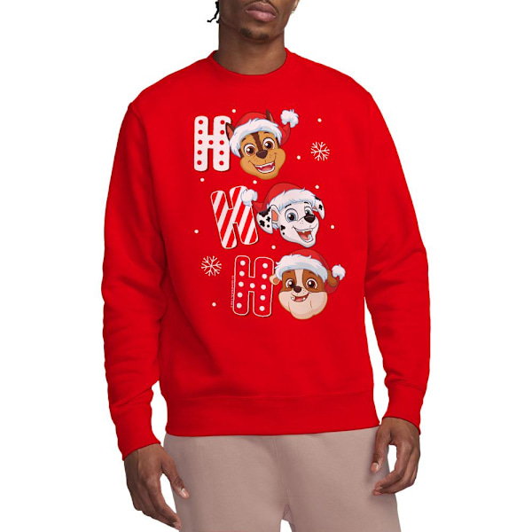 Paw Patrol Unisex Vuxen Tomteluva Jul Tröja L Röd Red L