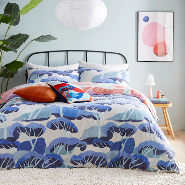 Furn D´Azure Abstrakt Påslakanset Superking Flerfärgad Multicoloured Superking