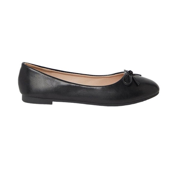 Dorothy Perkins Damskor/Damer Penelope Ballettskor med Rosett Storlek 7 UK Svart Black 7 UK