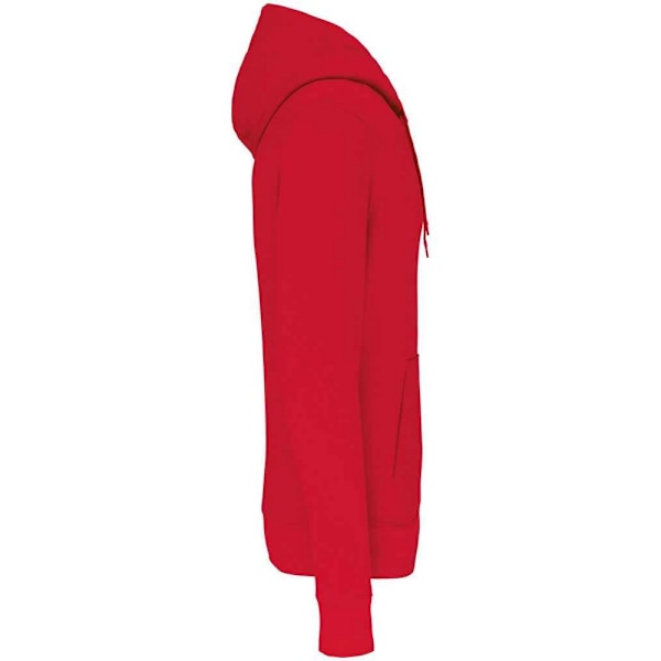 Kariban Eco-vänlig Hoodie för Herrar L Röd Red L