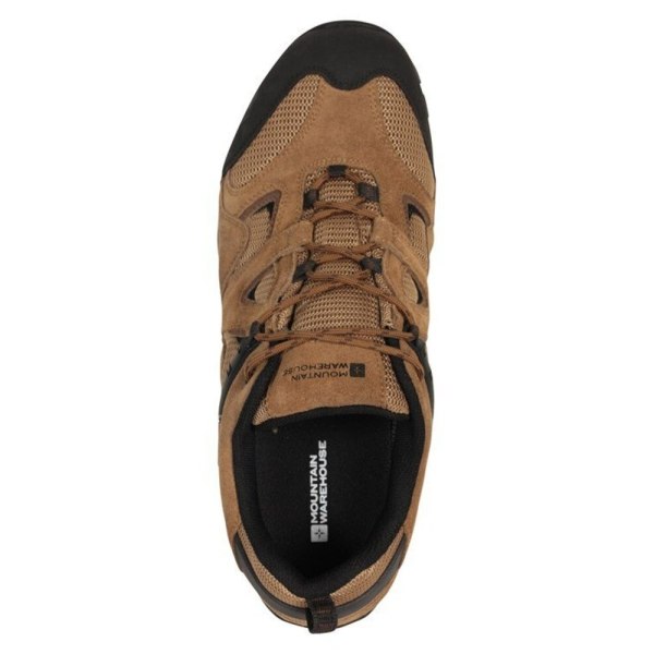 Mountain Warehouse Herr Curlews Vattentäta Promenadskor i mocka Dark Beige 8 UK