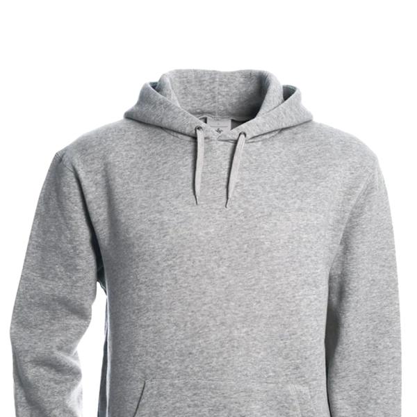 B&C Unisex Vuxen Huvtröja M Heather Grey Heather Grey M