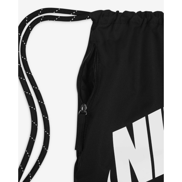 Nike Heritage Drawstring Bag One Size Svart Black One Size