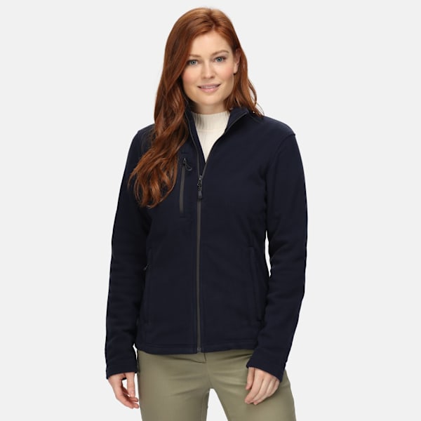 Regatta Professional Dam/Dam Recycled Fleece med Hel Dragkedja Storlek 14 Navy 14 UK