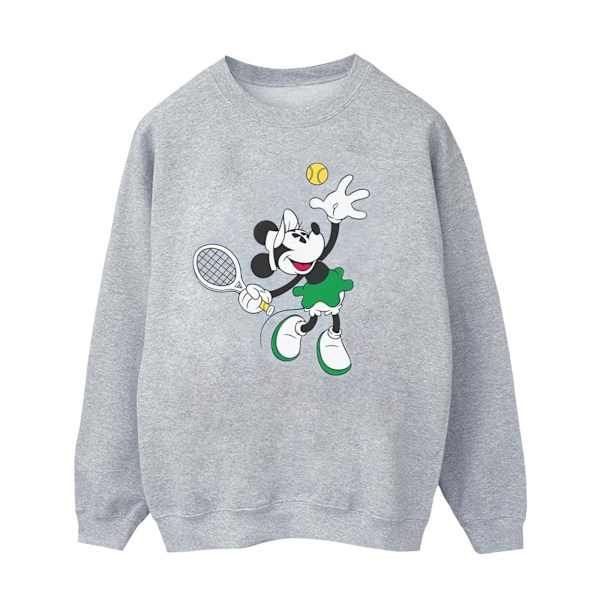 Disney Dam/Kvinnor Minnie Mouse Tennis Sweatshirt L Sports Grå Sports Grey L