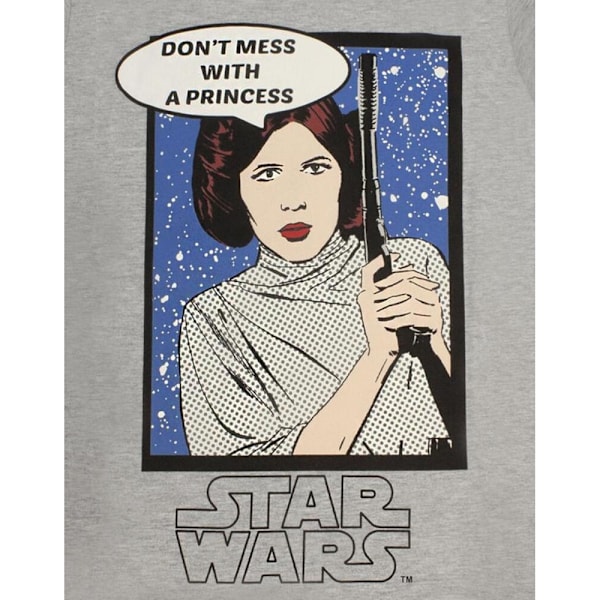 Star Wars Dam/Damer Pyjamas Set XL Grå/Rosa Grey/Pink XL