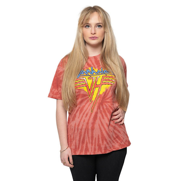 Van Halen Unisex Adult Jagged Logo T-Shirt XXL Röd Red XXL