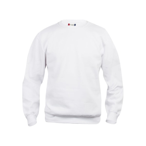 Clique Unisex Vuxen Basic Rund Hals Sweatshirt 3XL Vit White 3XL