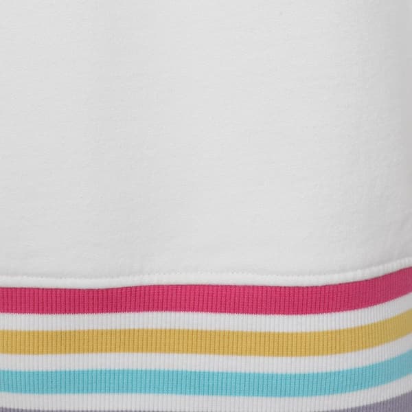 Lazy Jacks Flickor Regnbågs sweatshirt 3-4 år Vit White 3-4 Years