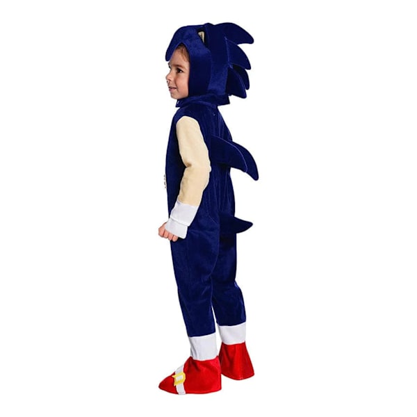 Sonic The Hedgehog Toddler Kostym 12-24 Månader Blå/Vit Blue/White 12-24 Months