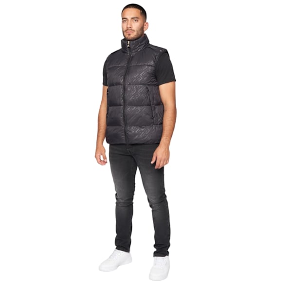 Glorious Gangsta Mens Aziri Gilet S Svart Black S