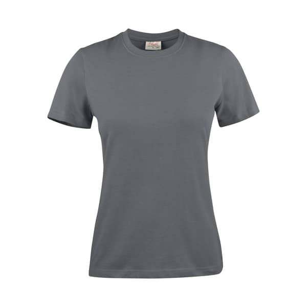 Printer Dam Heavy T-shirt L Stålgrå Steel Grey L