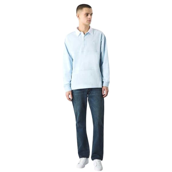 Pretty Green Herr Islington Rugbytröja M Ljusblå Light Blue M